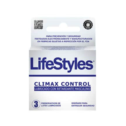 Preservativos LifeStyles Climax Control