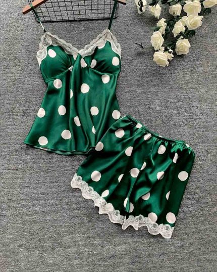 lenceria conjunto verde
